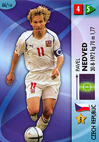 trading cards of Pavel Nedved